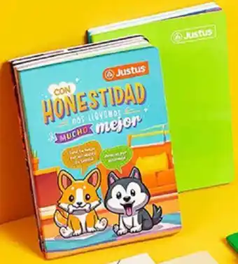 Cuaderno Justus Deluxe Color Entero/Diseño
