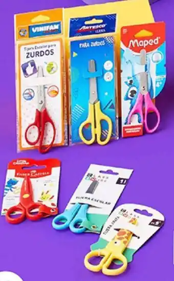 Plaza Vea Tijeras Vinifan/ Artesco/Faber-Castell/ Maped/ Class & Work oferta