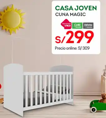 Tottus Casa Joven Cuna Magic oferta