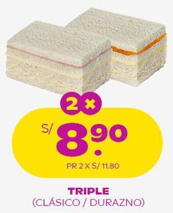 Tambo Triple Clásico/ Durazno oferta