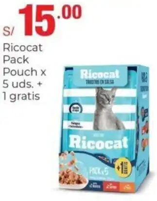 Metro Ricocat Pack Pouch 5uds + 1 Gratis oferta