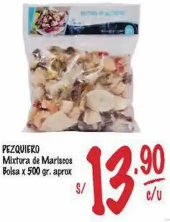 MaxiAhorro Pezquiero Mixtura de Mariscos Bolsa 500g oferta