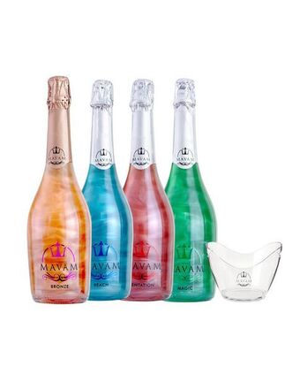 Sumon Licores Espumante español mavam 750ml x4 hielera oferta