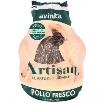 Vivanda Pollo entero artisan libre de antibióticos x kg oferta