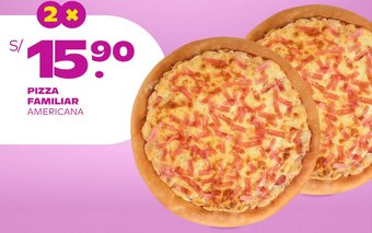 Tambo Pizza Familiar Americana x 2 oferta