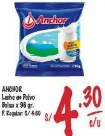 MaxiAhorro Anchor Leche en Polvo Bolsa 96g oferta