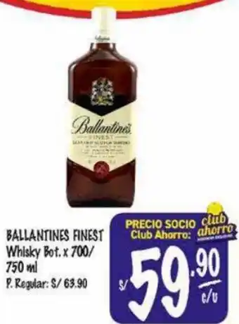 Ballantines Finest Whisky 700/750ml