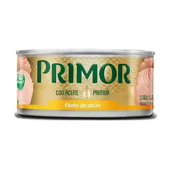 Tottus Filete atún primor aceite vegetal lata 140 g oferta