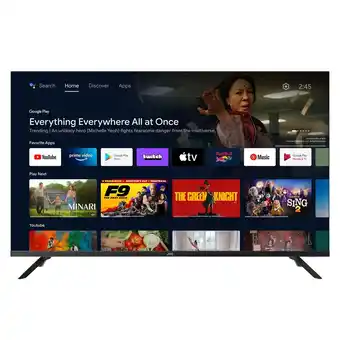 Tottus Televisor jvc 43" lt-43kb527 led fhd 4k smart tv android frameless oferta