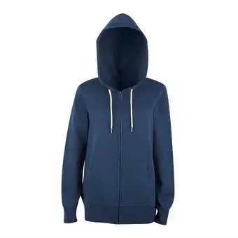 Tottus Polera franela full zipper mujer l indigo oferta