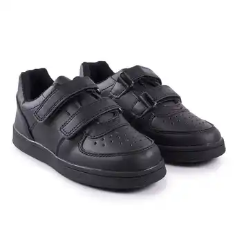 Tottus Zapatilla escolar velcro infantil 30 negro oferta