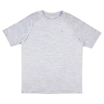 Tottus Polo ranglan manga corta hombre l gris oferta