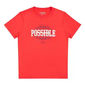 Tottus Polo parche hombre xl rojo oferta