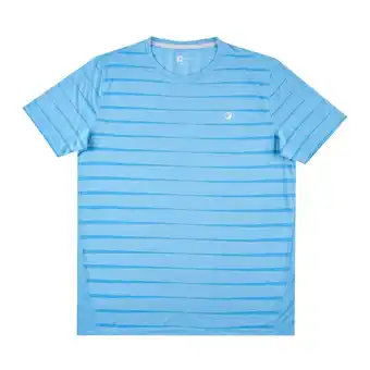 Tottus Polo full print deportivo hombre l celeste oferta
