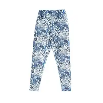 Tottus Legging full print deportiva mujer s menta oferta