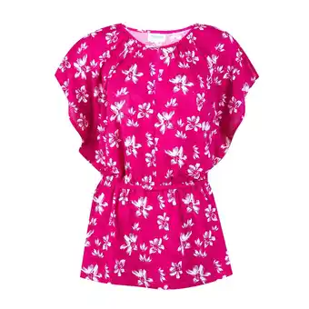 Tottus Polo cintura full print mujer m magenta oferta