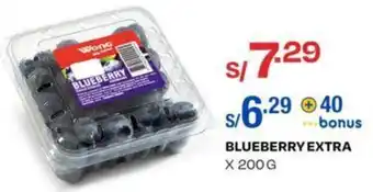 Wong Blueberry Extra 200g oferta