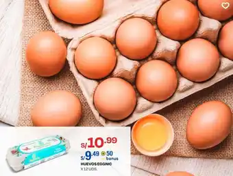 Wong Huevos Eggnic 12 uds oferta