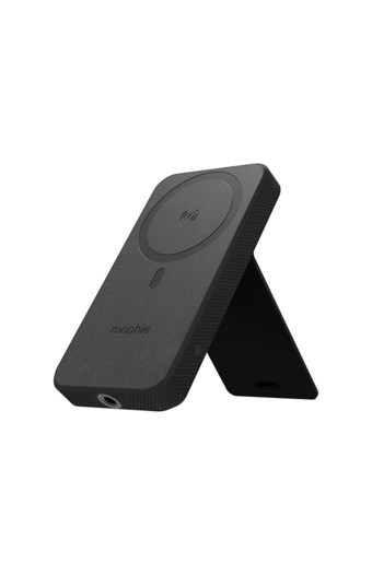 Tiendas EFE Cargador inalámbrico magnético mophie snap+ powerstation stand compatible con magsafe de 10000mah negro oferta