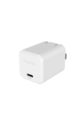 Tiendas EFE Cargador de pared mophie usb-c de carga rápida gan hasta 30w blanco oferta
