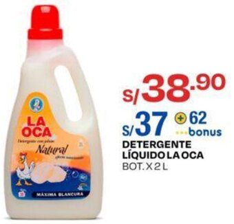 Detergente Líquido La Oca 2L
