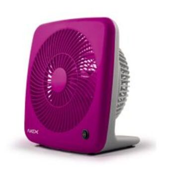Metro Nex ventilador box 18 cm violeta oferta