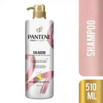 Tottus Shampoo pantene miracles colágeno nutritivo 510 ml - envase 510 ml oferta