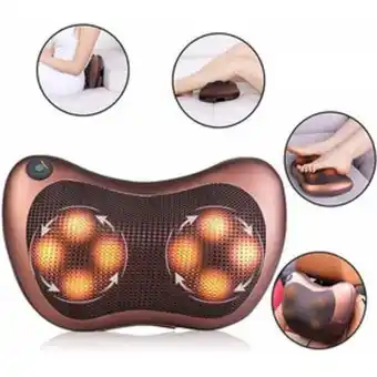 Linio Almohada masajeador cervical shiatsu cor... oferta