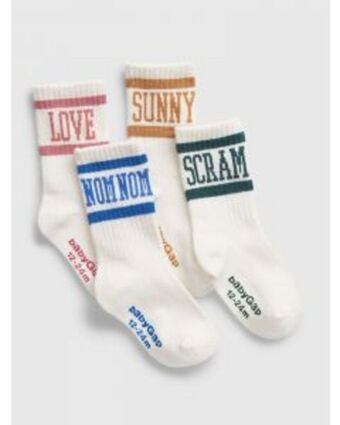 GAP Pack 4 unds medias toddler niño oferta