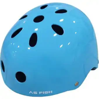 Platanitos As fish casco para ciclismo skate scooter as fish talla s celeste oferta