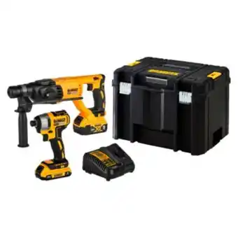 Maestro Rotomartillo brushless sds plus inalámbrico 20v + atornillador de impacto 1/4" 20v dewalt oferta