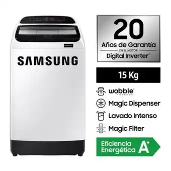 Maestro Lavadora 15kg eco inverter blanca - 11kg a 15kg oferta
