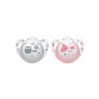 Fashion Bag Chupón genius nuk 6-18 meses pack x 2 niña oferta