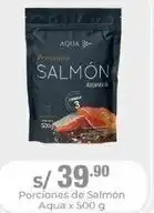 Metro Porciones de Salmón Agua 500g oferta