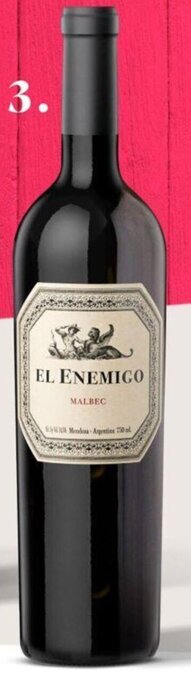 Wong Vino El Enemigo 750ml oferta