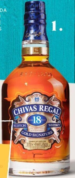 Wong Whisky Chivas Regal 18 Años 700ml oferta