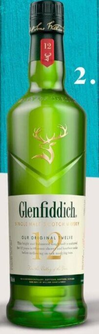Wong Whisky Glenfiddich Single Malt 12 Años 750ml oferta