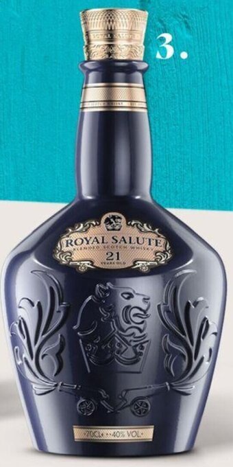 Wong Whisky Royal Salute 21 Años 700ml oferta