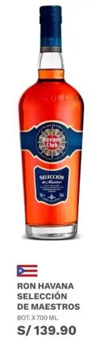 Wong Ron Havana Selección de Maestros oferta