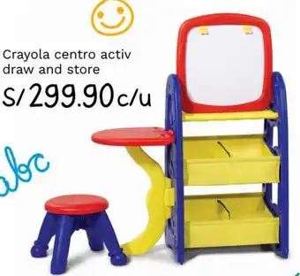 Wong Cryola Centro Activ Draw and Store oferta
