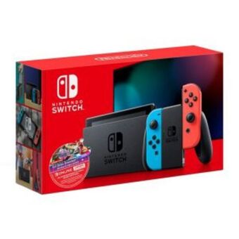 Phantom Nintendo switch (joy-con neón) + mario kart 8 deluxe + 3 meses nintendo switch online oferta