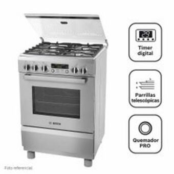 Metro Bosch cocina a gas pro465 ix 4 hornillas oferta