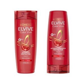 Mifarma Pack shampoo y acondicionador elvive color vive para cabello teñido oferta