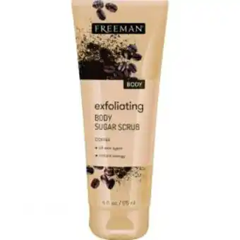 Freshmart Freeman exfoliante corporal con azúcar y café 175ml - unidad oferta