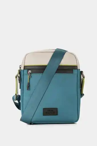 Vélez Morral bravo de lona para hombre detalles en cuero oferta
