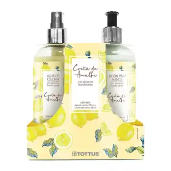 Tottus Set colonia tottus 385 ml + crema 385 ml oferta