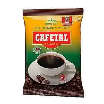 Tottus Café tostado y molido cafétal selecto 50 gr oferta