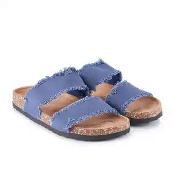 Tottus Chala corcho textil mujer 36 denim oferta
