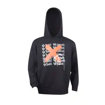 Tottus Sudadera print teens negro 12 oferta