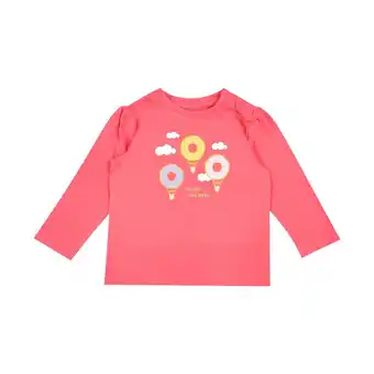 Tottus Polo estampado ml bebe cereza 24m oferta
